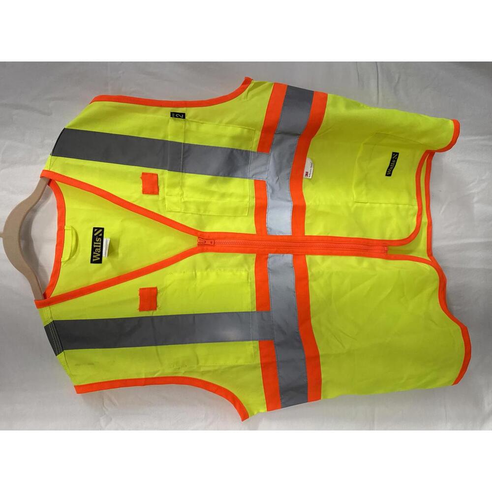 Walls High-Visibility Safety Vest with Reflective Strips